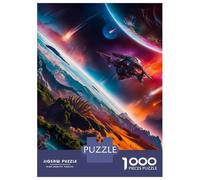 Puzzle Da 1000 Pezzi Per Adolescenti Alien Frontier Voyage Puzzle Per Adulti Gioco Per Famiglie Antistress Regali Di Compleanno E Unici 52x38cm/1000pcs