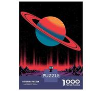 Puzzle Da 1000 Pezzi Per Adolescenti Alien on A Purple Planet Puzzle Per Adolescenti Giochi Per Famiglie Sfida Difficile Regali Di Compleanno E Unici 38x26cm/1000pcs