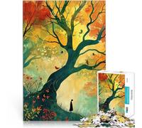 Puzzle da 1000 pezzi per adolescenti Alla ricerca di un'anima Riduzione dello stress interessante Collezione di artisti, Belle arti 38x26cm