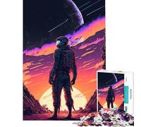 Puzzle da 1000 pezzi per adolescenti alla scoperta di nuovi mondi Divertimento a casa regalo per donne Giochi rilassanti adatti a partire dai 14 anni 38x52cm