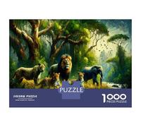 Puzzle Da 1000 Pezzi Per Adolescenti Amazon Rainforest Wildlife Puzzle Giocattolo Decorazione Da Parete Sfida Difficile Regalo Di Compleanno, Regali, 52x38cm/1000pcs