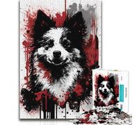 Puzzle da 1000 pezzi per adolescenti American Eskimo Dog Family Fun & Game Night Decorazione per la casa Regalo di compleanno 38x26cm (1000 pezzi)