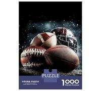 Puzzle Da 1000 Pezzi Per Adolescenti American Football Game Day Puzzle Per Adolescenti Giocattoli Fai Da Te Corsa Di Velocità Manuale Regali Unici Per Compleanno E Natale 52x38cm/1000pcs