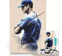 Puzzle da 1000 pezzi per adolescenti Amiamo il baseball Giochi rilassanti stimolanti da completare che migliorano l'amore tra le coppie 38x26cm
