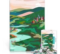 Puzzle da 1000 pezzi per adolescenti Amore infinito Antistress Vacanza in patria Uccidere il tempo Giocattoli per la decorazione della casa 52x38cm