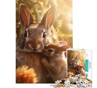Puzzle da 1000 pezzi per adolescenti amore materno gioco impossibile giocattolo avvincente per coltivare la pazienza regalo di compleanno decorazione da parete (dimensioni 38x26cm)