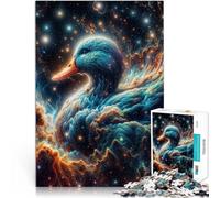 Puzzle da 1000 pezzi per adolescenti Anatra della Nebulosa Cosmica Gioco a quiz Attività divertenti a casa, regali di compleanno, regali di viaggio, 75x50cm