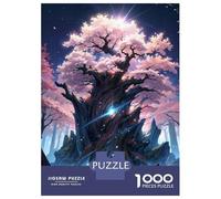 Puzzle Da 1000 Pezzi Per Adolescenti Ancient Sakura Tree Japan Puzzle Per Adulti Gioco Pratico Assemblaggio Di Modelli Regali Unici Per Compleanni E Occasioni Speciali 70x50cm/1000pcs