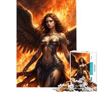 Puzzle da 1000 pezzi per adolescenti Angelo Caduto Ribelle Aiuta l'Esercizio Cerebrale Regalo di Compleanno Giocattolo Decorazione da Parete per Ragazzi dai 14 anni in su (50x75cm)