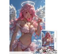 Puzzle da 1000 pezzi per adolescenti angelo divino ragazza anime giocattolo decorazione da parete regali per donne e uomini gioco educativo migliora l'amore tra coppie dimensioni 50x75cm