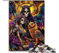 Puzzle da 1000 pezzi per adolescenti Angry Birds, educativo e didattico, ideale come regalo per tutta la famiglia (dimensioni 50x75cm)