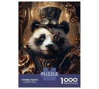 Puzzle Da 1000 Pezzi Per Adolescenti Animal Steampunk Panda Puzzle Per Adulti Giochi Rilassanti Analisi E Logica Regali Unici Per Compleanni 70x50cm/1000pcs
