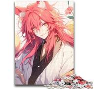 Puzzle da 1000 pezzi per adolescenti, animale volpe uomo, gioco educativo, giocattolo da regalare a tutta la famiglia, 50x75cm