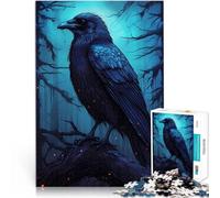 Puzzle da 1000 pezzi per adolescenti Animali Corvo per il giocattolo di sfida del gioco educativo Giocattoli per la decorazione della casa 52x38cm