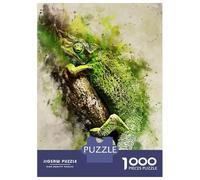 Puzzle Da 1000 Pezzi Per Adolescenti Animals Green Puzzle Per Adulti Giochi Per Famiglie Regali Per Donne Regali Antistress 52x38cm/1000pcs