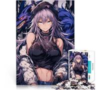 Puzzle da 1000 pezzi per adolescenti Anime City Girl con mostro Giochi educativi Decorazione della casa perché è ideale come regalo per tutta la famiglia 75x50cm
