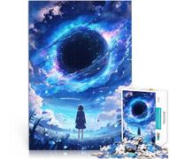 Puzzle da 1000 pezzi per adolescenti Anime del mondo del buco nero Analisi e logica Ogni pezzo è unico - Gioco divertente e stimolante per tutta la famiglia 50x70cm
