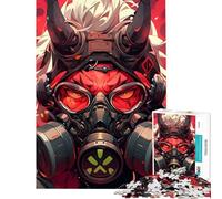 Puzzle da 1000 pezzi per adolescenti anime diavolo rosso divertimento a casa regali per donne giochi rilassanti adatti dai 14 anni in su 38x52cm