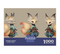 Puzzle Da 1000 Pezzi Per Adolescenti Anime Fox Character Design Puzzle Per Adulti Giocattoli Antistress Sfida Difficile Impegnativo Da Completare 38x26cm/1000pcs