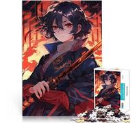 Puzzle da 1000 pezzi per adolescenti Anime Legends Of Heroes Riduzione dello stress interessante è ideale come regalo per tutta la famiglia 52x38cm