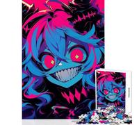 Puzzle da 1000 pezzi per adolescenti Anime Monster Girl Giocattolo educativo Ottimi regali e giocattoli Giochi rilassanti Attività divertenti a casa Dimensioni 50x75cm