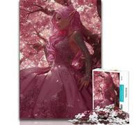 Puzzle da 1000 pezzi per adolescenti Anime Sakura Girl puzzle da 1000 pezzi per adolescenti e adulti allena il tuo cervello e le tue mani regalo di compleanno regali (26x38cm)