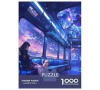 Puzzle Da 1000 Pezzi Per Adolescenti Anime Train To Space Puzzle Per Adulti Gioco Pratico Regali Per Donne Per Compleanno, Natale 38x26cm/1000pcs