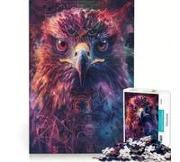 Puzzle da 1000 pezzi per adolescenti, antico rituale dell'aquila, giocattolo educativo, sfida impegnativa, ideale come regalo 50x75cm