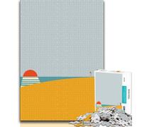 Puzzle da 1000 pezzi per adolescenti, antistress, per ammazzare il tempo durante le vacanze, ideale come regalo per tutta la famiglia, dai 14 anni in su, 38x26cm
