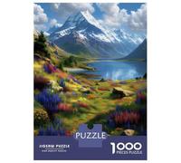 Puzzle Da 1000 Pezzi Per Adolescenti Aoraki Mount Cook National Park Puzzle Per Adulti Giochi Per Famiglie Un'opera D'arte Regali Unici Per Compleanno E Natale 38x26cm/1000pcs