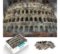 Puzzle da 1000 pezzi per adolescenti apocalisse mondiale dell'orrore Giochi divertenti Attività divertenti a casa, regali di compleanno, regali di viaggio, 75x50cm