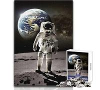 Puzzle da 1000 pezzi per adolescenti Apollo Earth Portrait Ideale passatempo tranquillo al chiuso Giocattolo di precisione superiore Dimensioni 50x75cm