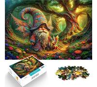 Puzzle da 1000 pezzi per adolescenti Appuntamento degli gnomi Riduzione dello stress interessante perché è ideale come regalo per tutta la famiglia 50x70cm