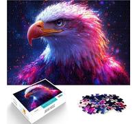 Puzzle da 1000 pezzi per adolescenti Aquila americana Antistress Vacanza in patria Uccidere il tempo Migliorare l'amore tra le coppie 70x100cm