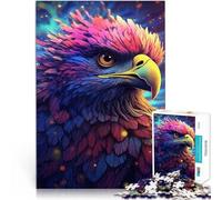 Puzzle da 1000 pezzi per adolescenti Aquila americana Difficile da completare ma divertente e umoristico Adatto per la decorazione del desktop 75x50cm