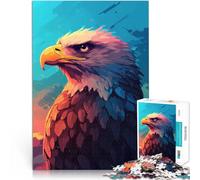 Puzzle da 1000 pezzi per adolescenti Aquila americana per il giocattolo di sfida del gioco educativo perché è ideale come regalo per tutta la famiglia 38x26cm