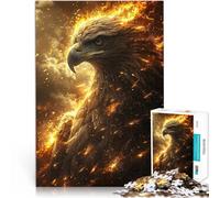 Puzzle da 1000 pezzi per adolescenti aquila reale Giocattoli educativi per l'apprendimento Giochi per famiglie Regalo per i compleanni 75x50cm