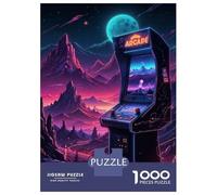 Puzzle Da 1000 Pezzi Per Adolescenti Arcade Machine Adventure Retro Gaming Fun! Puzzle Per Adulti Gioco Pratico Sfida Difficile Sfida Educativa 70x50cm/1000pcs
