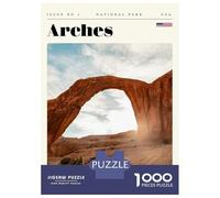 Puzzle Da 1000 Pezzi Per Adolescenti Arches National Park Utah Travel Art Puzzle Gioco Rompicapo Ma Divertente E Umoristico Regali Unici Per Compleanno E Natale 52x38cm/1000pcs