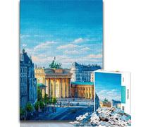Puzzle da 1000 pezzi per adolescenti, architettura americana, giocattoli per l'intrattenimento della famiglia, ideali come regalo per tutta la famiglia (75x50cm)