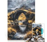 Puzzle da 1000 pezzi per adolescenti "Arco delle Antiche Sentinelle", giochi per famiglie, attività divertenti da fare a casa, collezione d'artista, belle arti 38x52cm