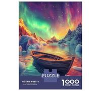 Puzzle Da 1000 Pezzi Per Adolescenti Arctic Aurora Voyage -1 Puzzle Per Adulti Giocattolo Antistress Migliora La Memoria Sfida Educativa 70x50cm/1000pcs