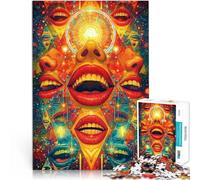 Puzzle da 1000 pezzi per adolescenti Armonia celeste Difficile da completare ma divertente e umoristico Adatto per la decorazione del desktop 38x26cm