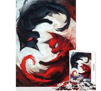 Puzzle da 1000 pezzi per adolescenti Armonia degli opposti Decorazione per la casa Giocattoli Regali di Babbo Natale segreto Gioco rompicapo Collezione di artisti Belle arti Dimensioni 50x75cm