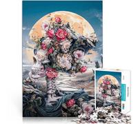 Puzzle da 1000 pezzi per adolescenti Armonia floreale nella vita Gioco impegnativo e gioco in famiglia Regalo di compleanno, regali, arte murale 38x26cm