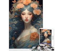 Puzzle da 1000 pezzi per adolescenti Armonia nella natura giapponese Giocattoli antistress Ottimi regali e giocattoli Gioco rompicapo Allena il tuo cervello e le tue mani Dimensioni 38x52cm