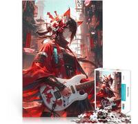 Puzzle da 1000 pezzi per adolescenti Armonia tradizionale giapponese Difficile Duro con pezzi completamente interconnessi di forma casuale 38x26cm