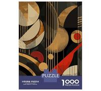 Puzzle Da 1000 Pezzi Per Adolescenti Art Deco Puzzle Per Adulti Giocattolo Decorazione Da Parete Vacanza A Casa Ammazzare Il Tempo È Ideale Come Regalo 52x38cm/1000pcs