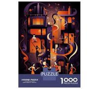 Puzzle Da 1000 Pezzi Per Adolescenti Art Deco Women's Fashion Puzzle Per Adulti Gioco Per Famiglie Un'opera D'arte Regali Unici Per Compleanni E Occasioni Speciali 52x38cm/1000pcs