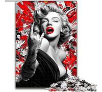 Puzzle da 1000 pezzi per adolescenti, arte alla moda, antistress con pezzi completamente interconnessi di forma casuale per ragazzi dai 14 anni in su dimensioni 50x75cm